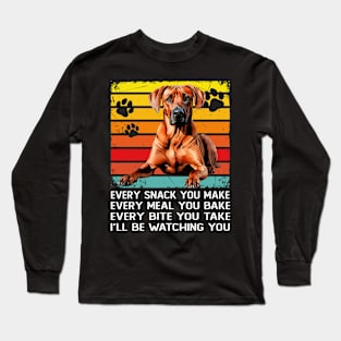 Stately Strength Style Ridgeback Merch Long Sleeve T-Shirt